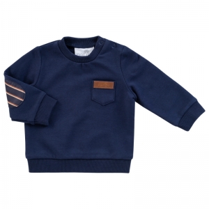 SWEATER STRIPES DARK BLUE