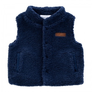 BODY JACKET TEDDY DARK BLUE