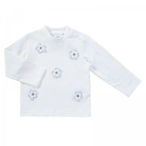 T-SHIRT FLOWER OFFWHITE