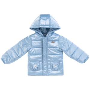 JACKET FLOWER LIGHT BLUE