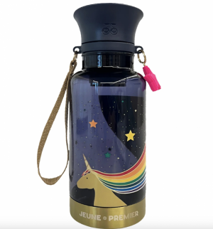 Drinking bottle unicorn gold