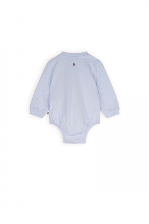 Scout double jersey roomy body 152 Heather blu