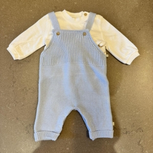 Seyo knitted dungaree 022 oatmeal