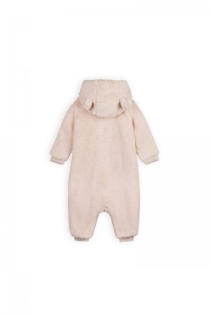 Soo Fluffy Onesie with hoody 022 oatmeal