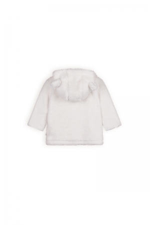 Keddy Fluffy Cardigan  001 natural whi