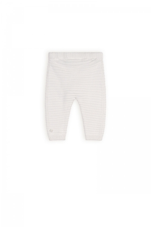 Seol knitted pants 001 natural whi