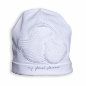 U bonnet 2 teddy bears 01 white 