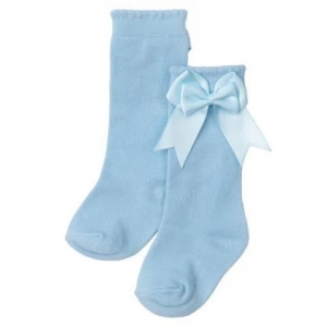 knee socks blue