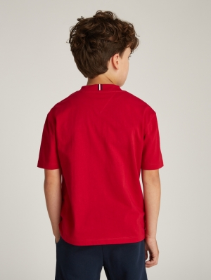 ESSENTIAL TEE SS XLD Medium Red