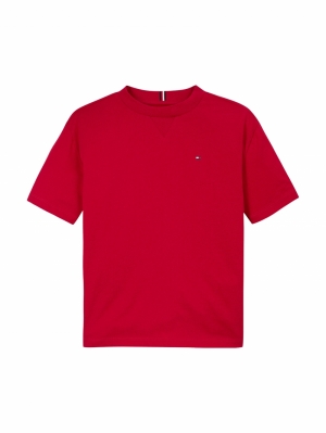 ESSENTIAL TEE SS XLD Medium Red