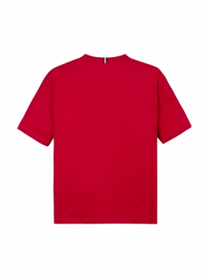 ESSENTIAL TEE SS XLD Medium Red