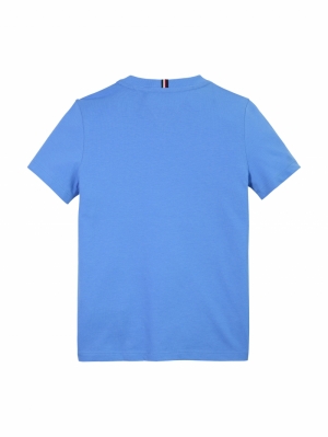 U MINI CORP LOGO TEE SS C30 Blue Spell