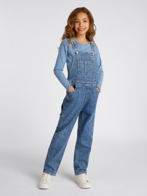 U CARPENTER DENIM DUNGAREE 1BJ Saltandpepp