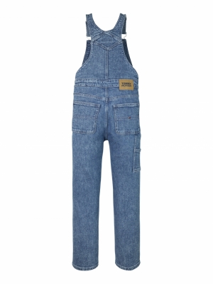 U CARPENTER DENIM DUNGAREE 1BJ Saltandpepp