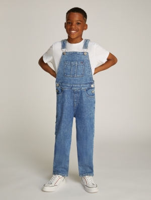 U CARPENTER DENIM DUNGAREE 1BJ Saltandpepp