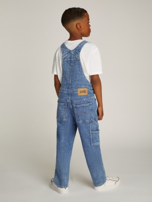 U CARPENTER DENIM DUNGAREE 1BJ Saltandpepp