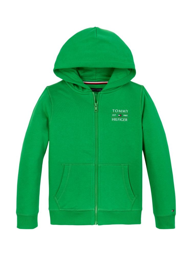 TOMMY FLAG HILFIGER ZIP HOODIE L13 Radiant Gre