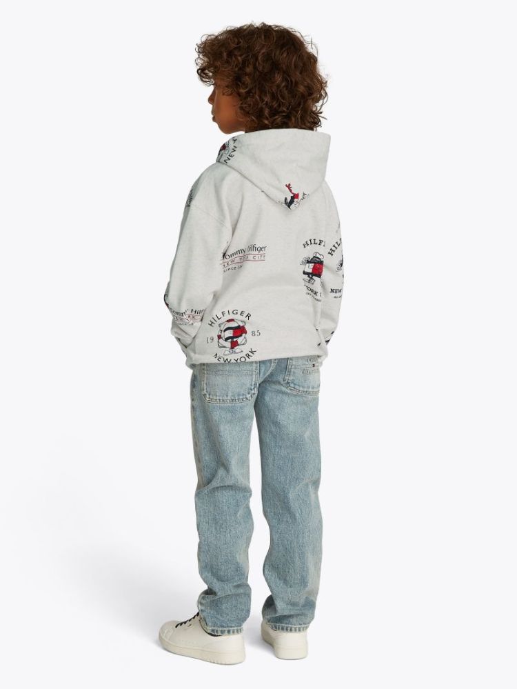 ALL OVER PRINT HOODIE PMT Snow White