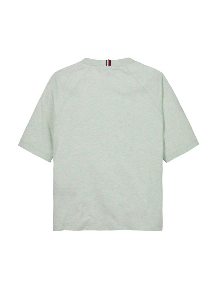 HILFIGER VARSITY TEE SS MT5 Dew Green H
