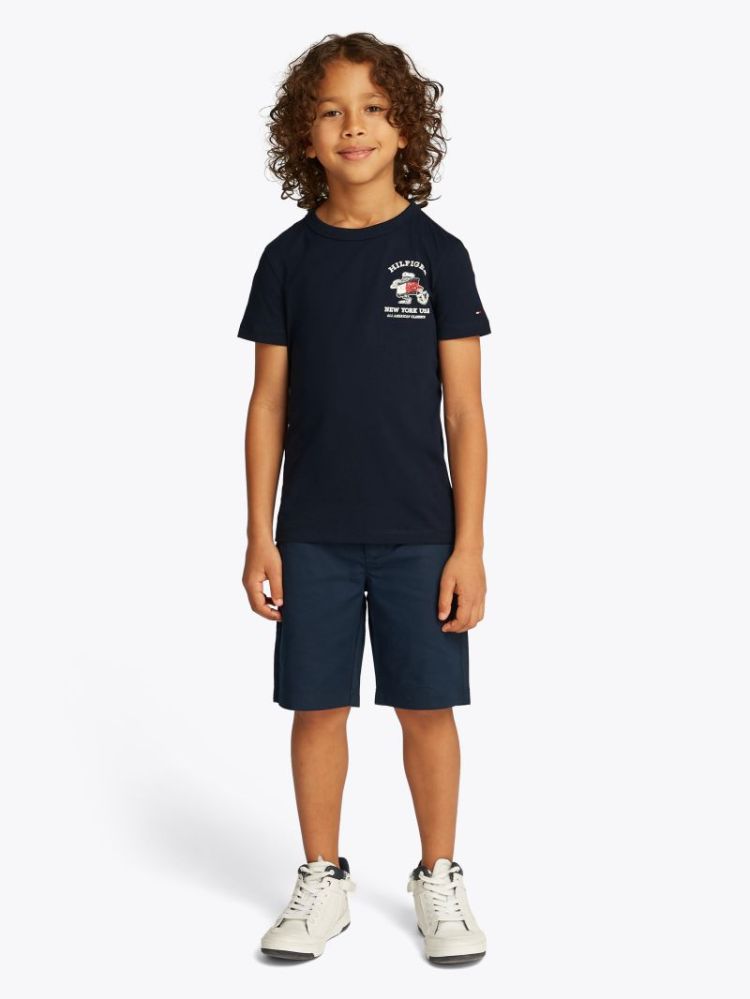 FLAG FUN TEE SS C1G Dark Night 