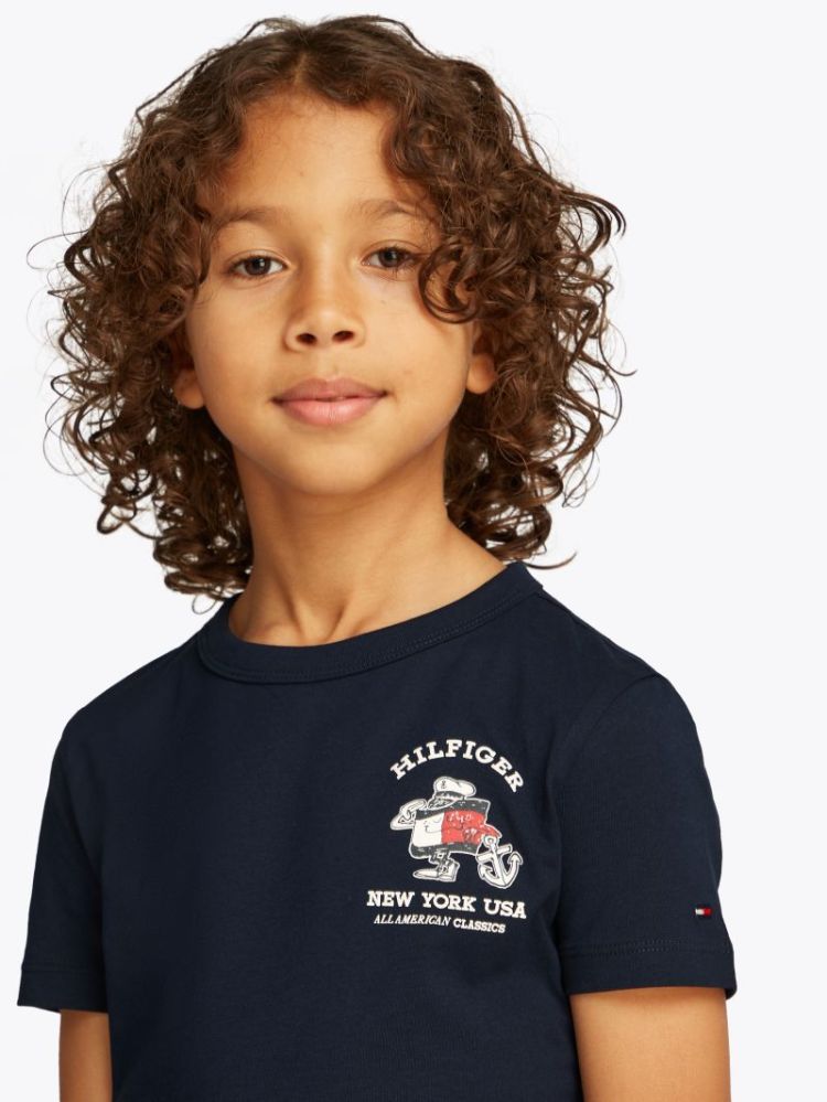 FLAG FUN TEE SS C1G Dark Night