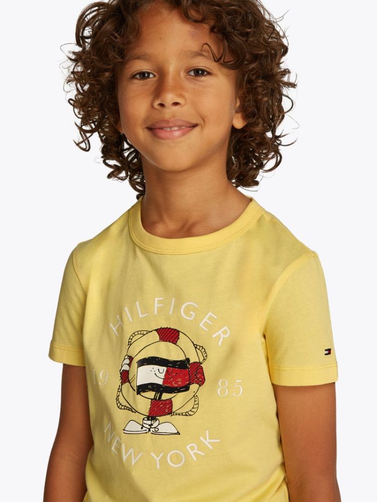FLAG FUN TEE SS ZF0 Citronella