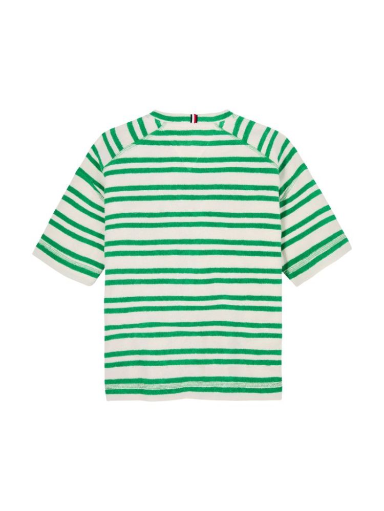 COTTON TERRY SWEATSHIRT SS YBH Ancient Whi