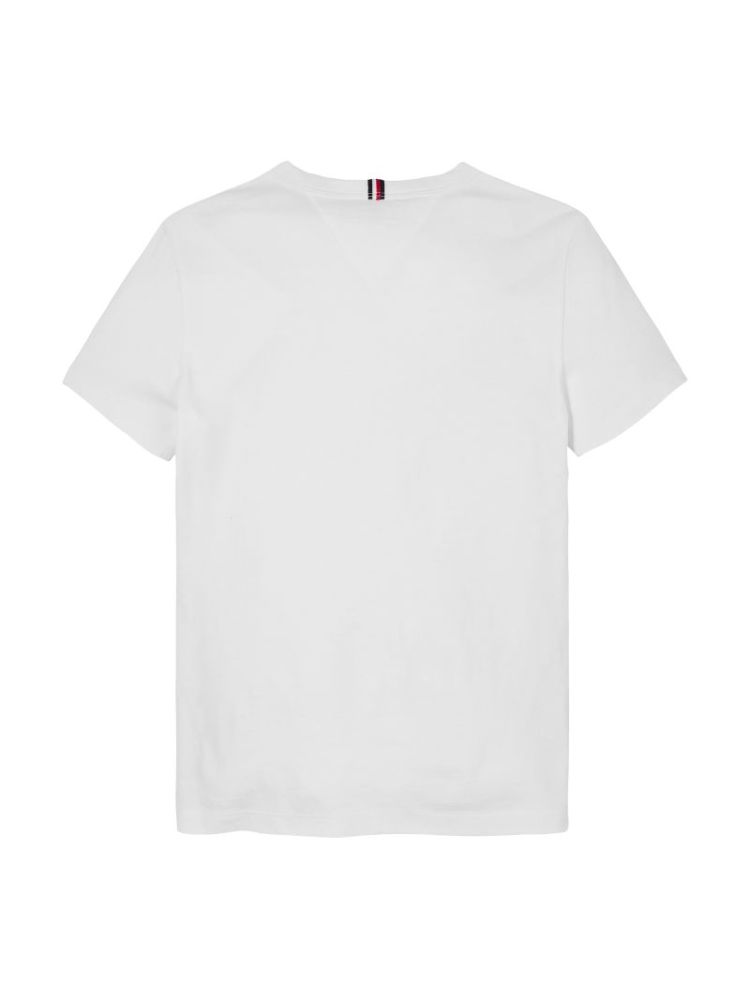 HILFIGER PALM PRINT TEE SS YBR White