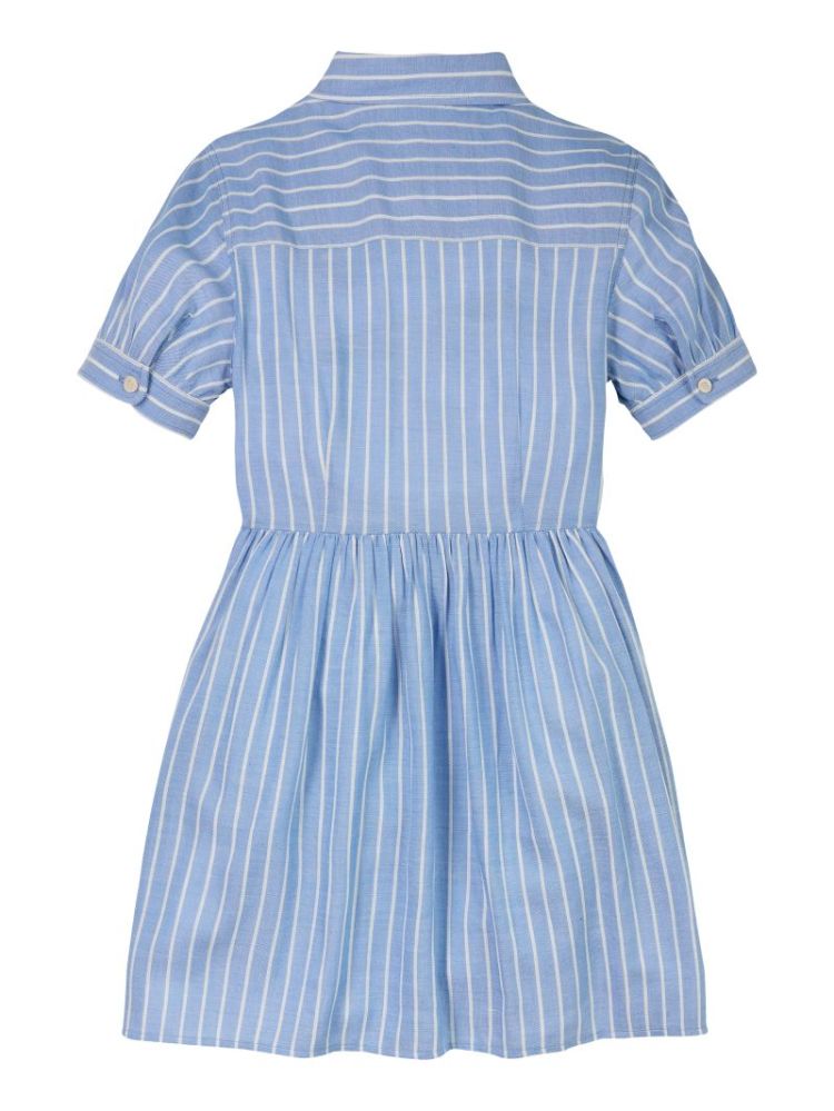 STRIPED DRESS SS C30 Blue Spell