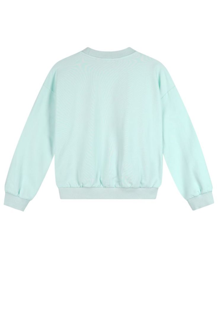 Konono Sweater with big embro 315 Mint