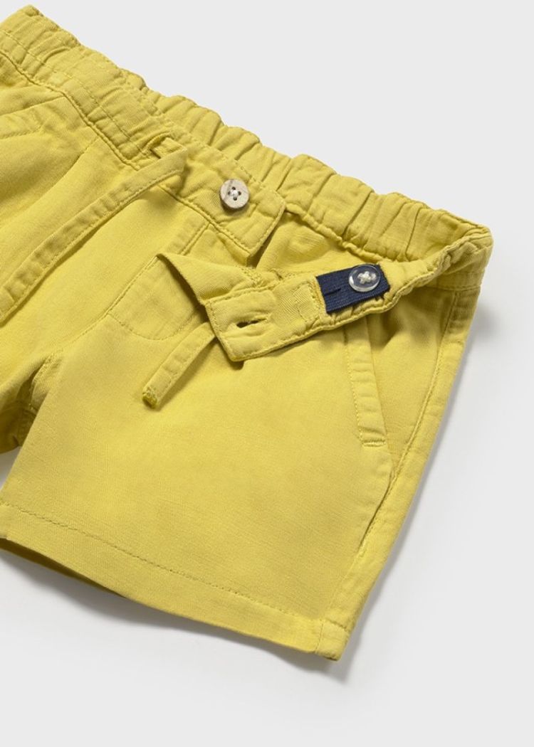 Linen bermuda 026 gold