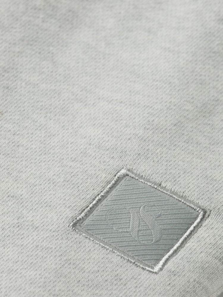 Logo badge sweatshorts 030 Grey Melang