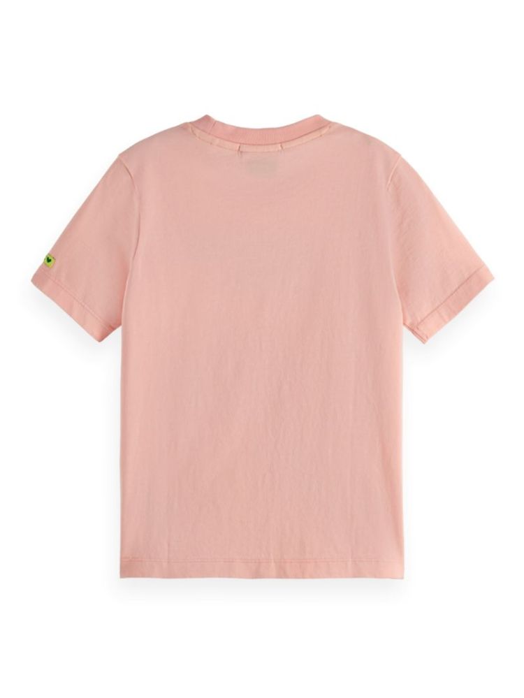 Regular-fit t-shirt with fron 650 Blossom