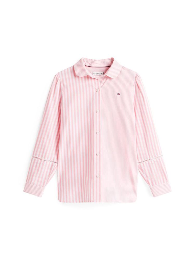 STRIPED SHIRT DETAIL TAPE LS TIA Carnation P