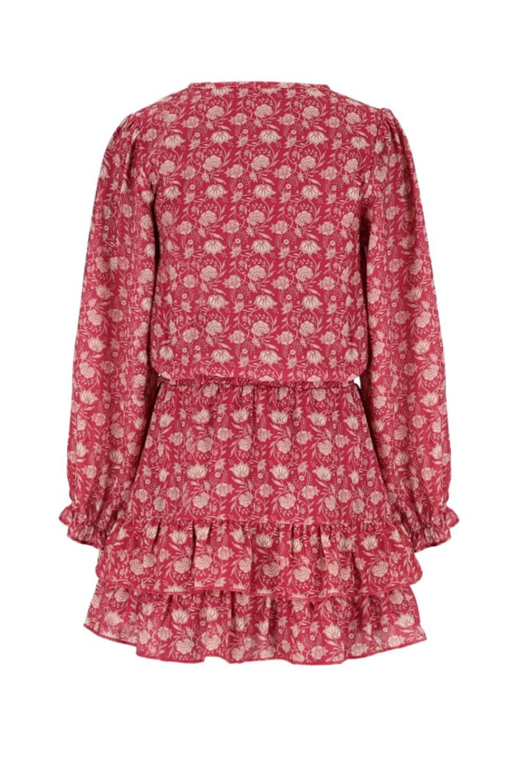 Miggy Paisly Dress Cerise Pink