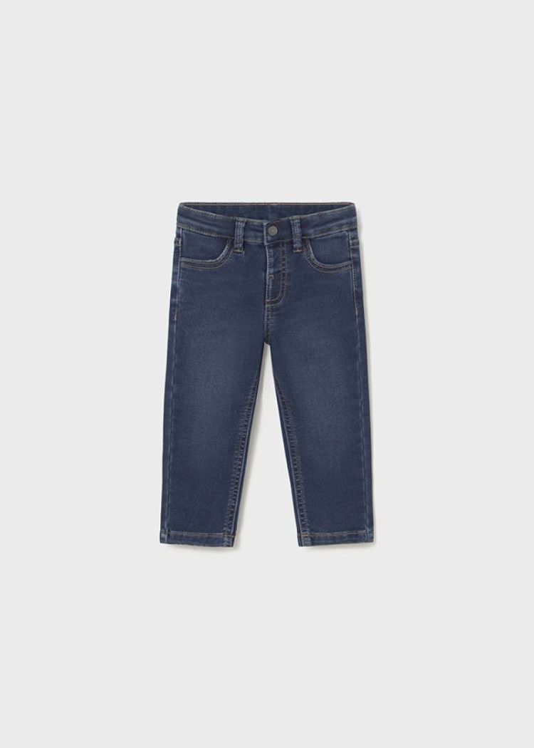 Soft denim pants 070 Dark