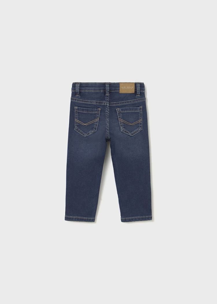 Soft denim pants 070 Dark