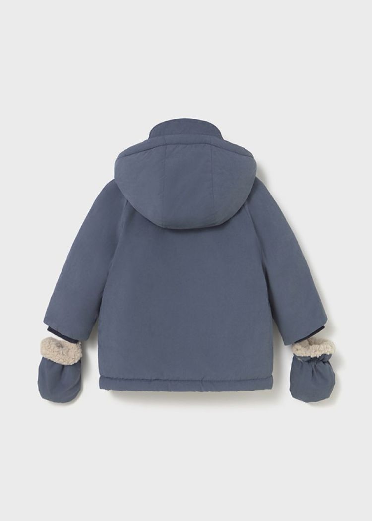 Parka coat 045 Blue Whale