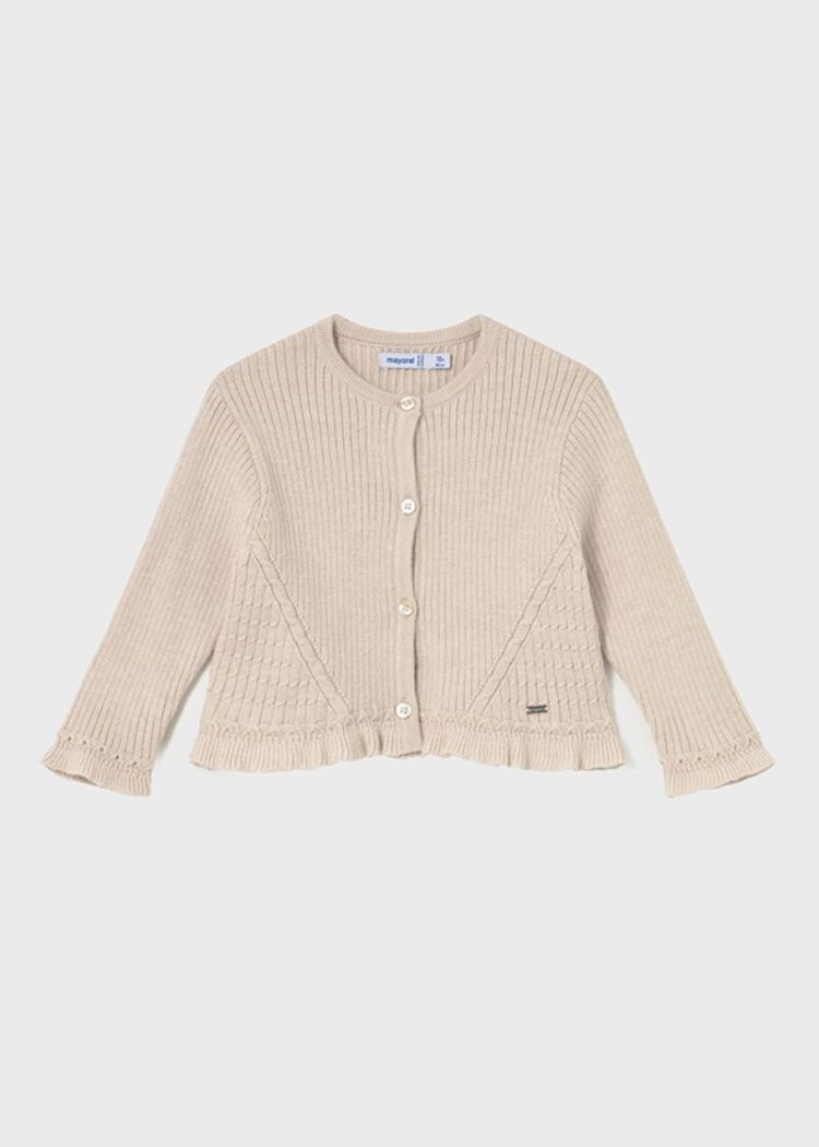Knit cardigan 031 Tapioca