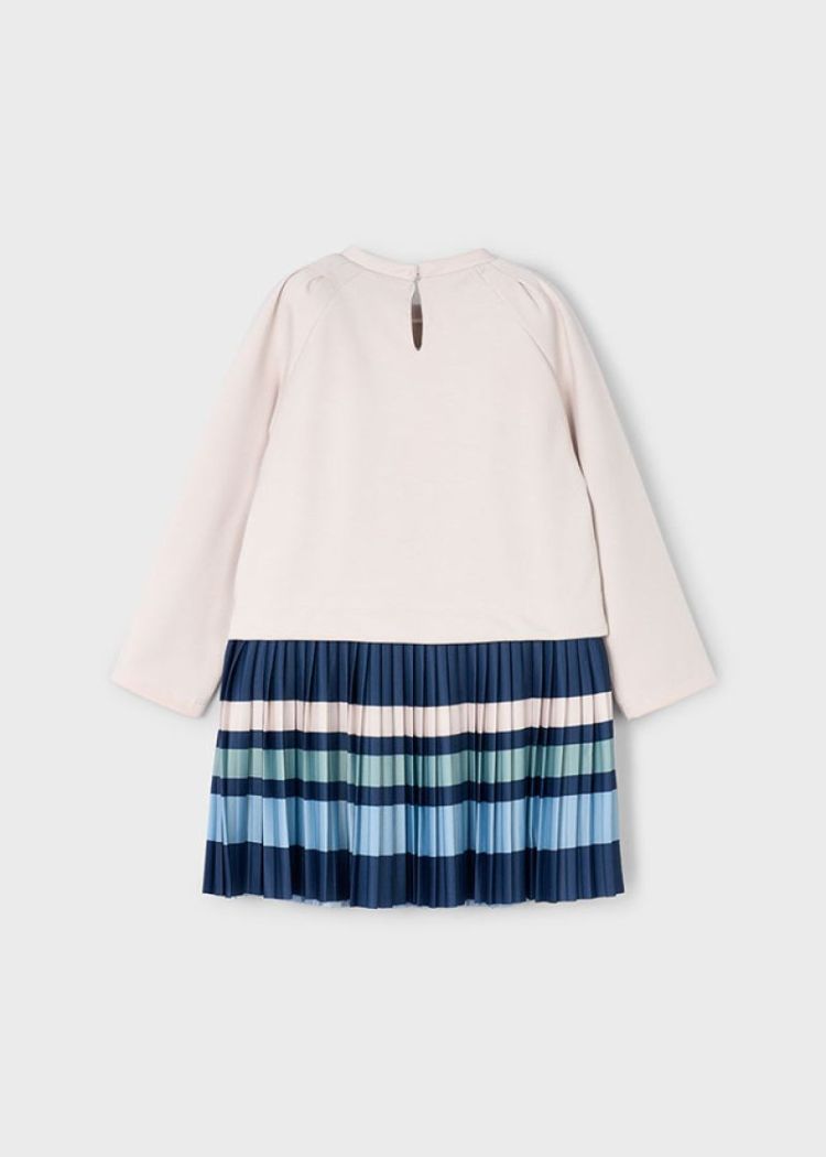 Stripes dress 015 Sand