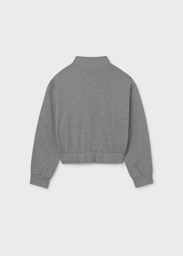 Pullover zipper 022 H. Steel