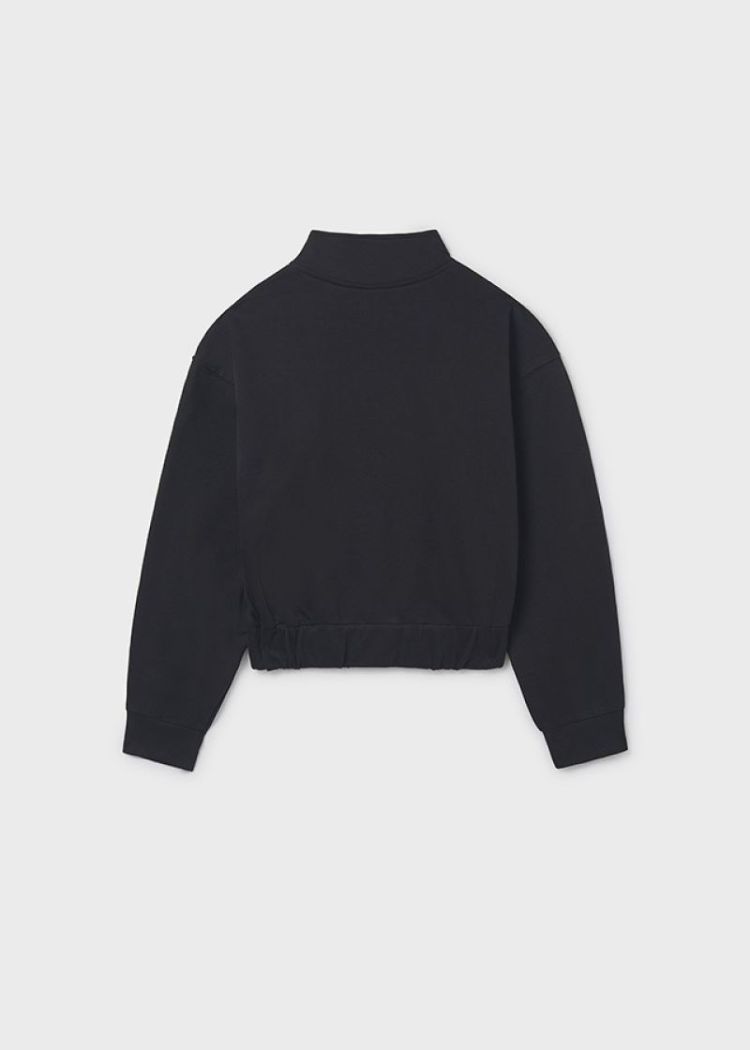 Pullover zipper 023 Black