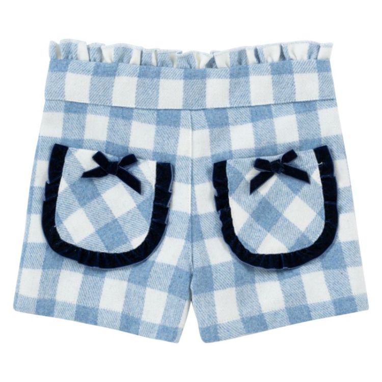 SHORTY VICTORIA OFFWHITE-BLUE