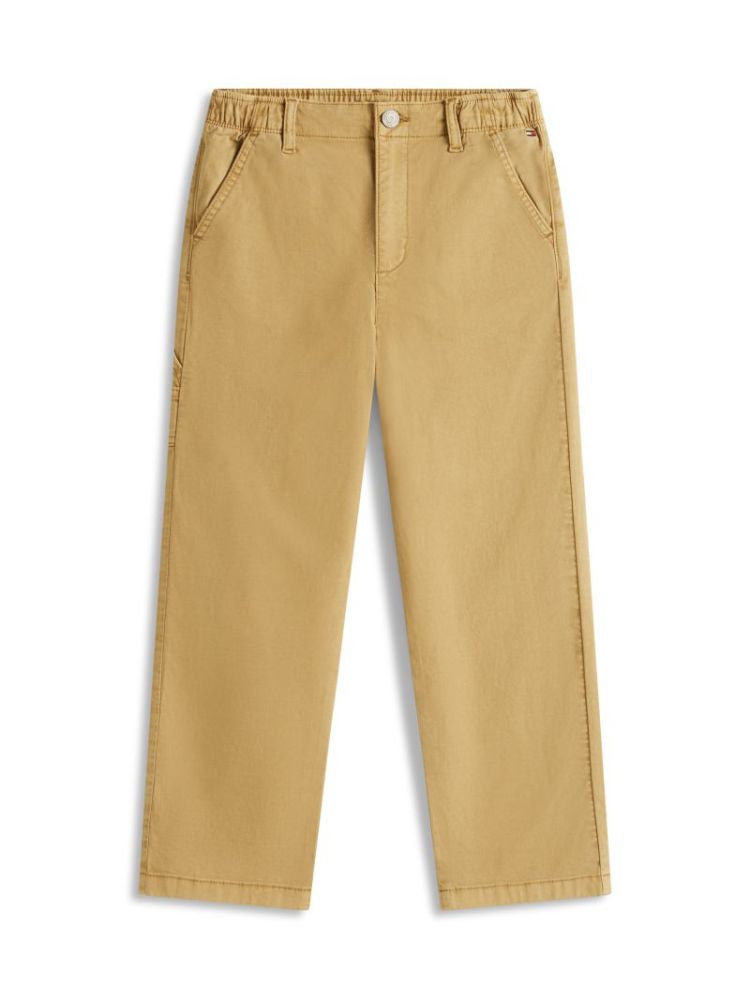 HERRINGBONE RELAXED WORKER PAN AEN Dark Dune