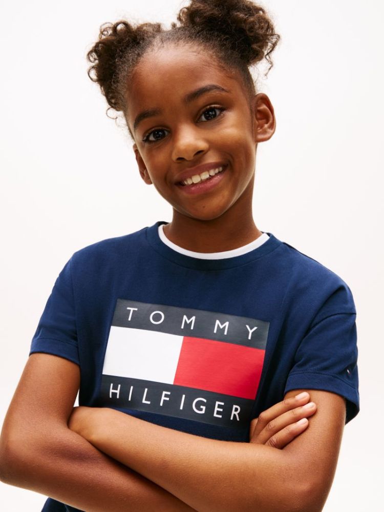HERITAGE FLAG T-SHIRT SS C1G Dark Night