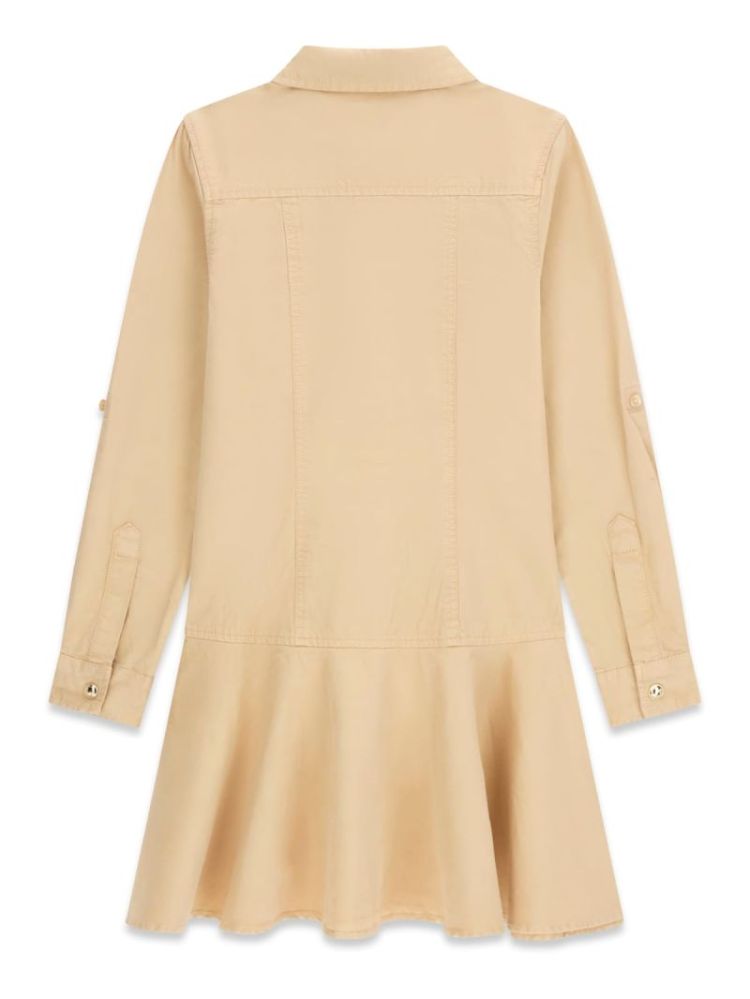 GMT DYE TWILL LS DRESS G1G1 NUDE SAND
