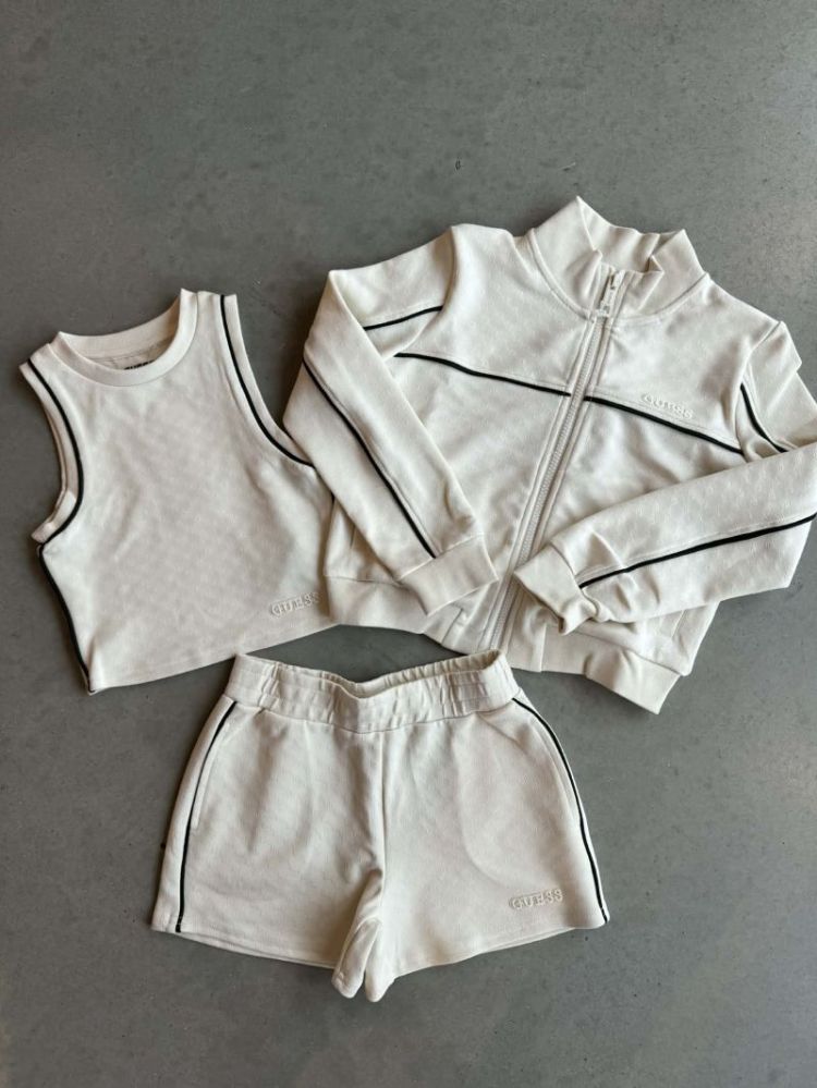 LS ACTIVE TOP W/ZIP_MINI ME G047 PEARL WHIT