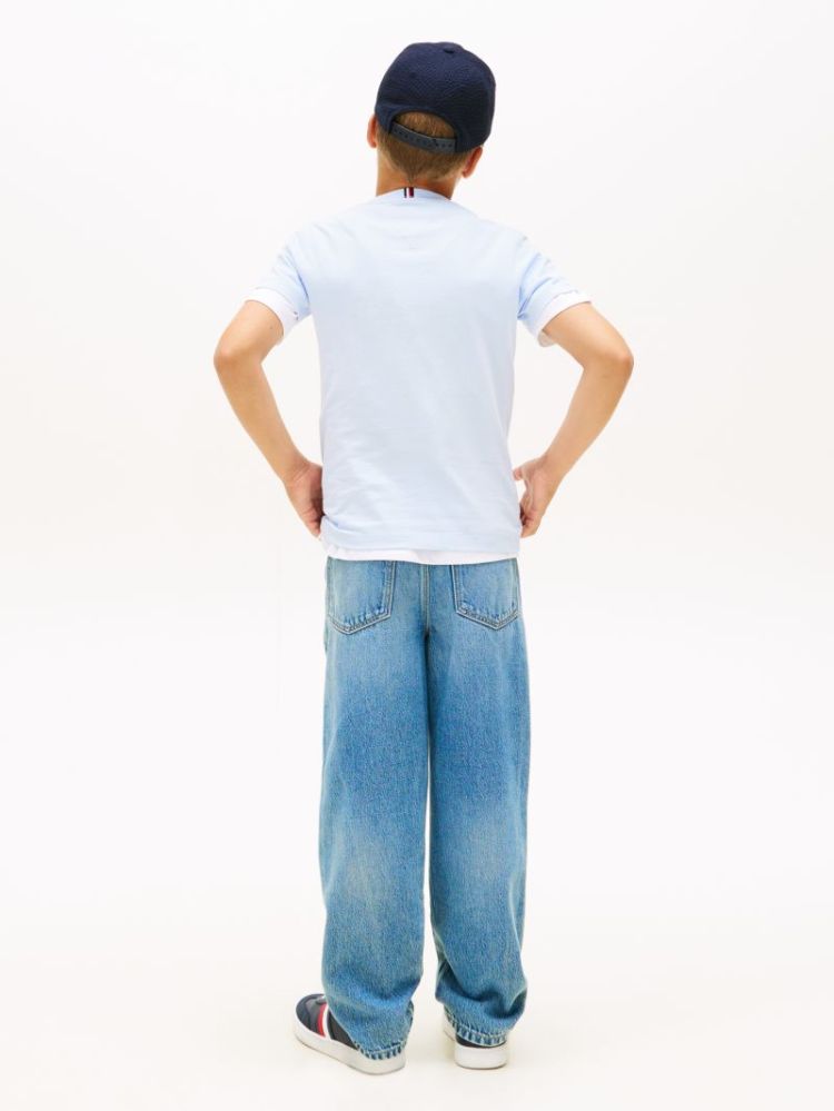 ESSENTIAL COTTON REG FIT TEE S C3Q Sweet Blue