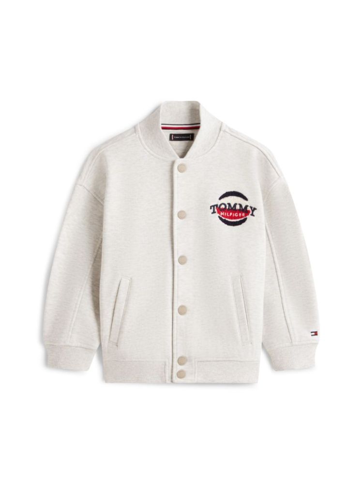 LB BASKETBALL GRAPHIC BOMBER P09 Light Grey