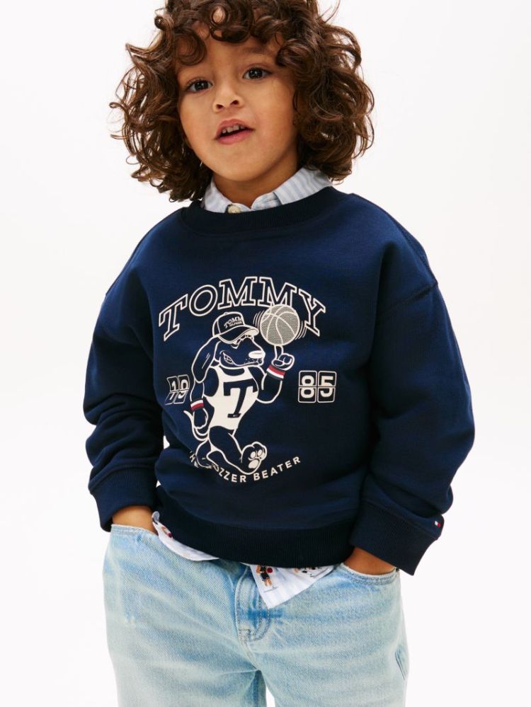 LB PRINTED GRAPHIC SWEATSHIRT C1G Dark Night 